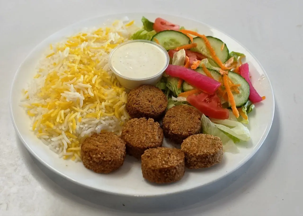 Falafel Lunch Plate — Veggie