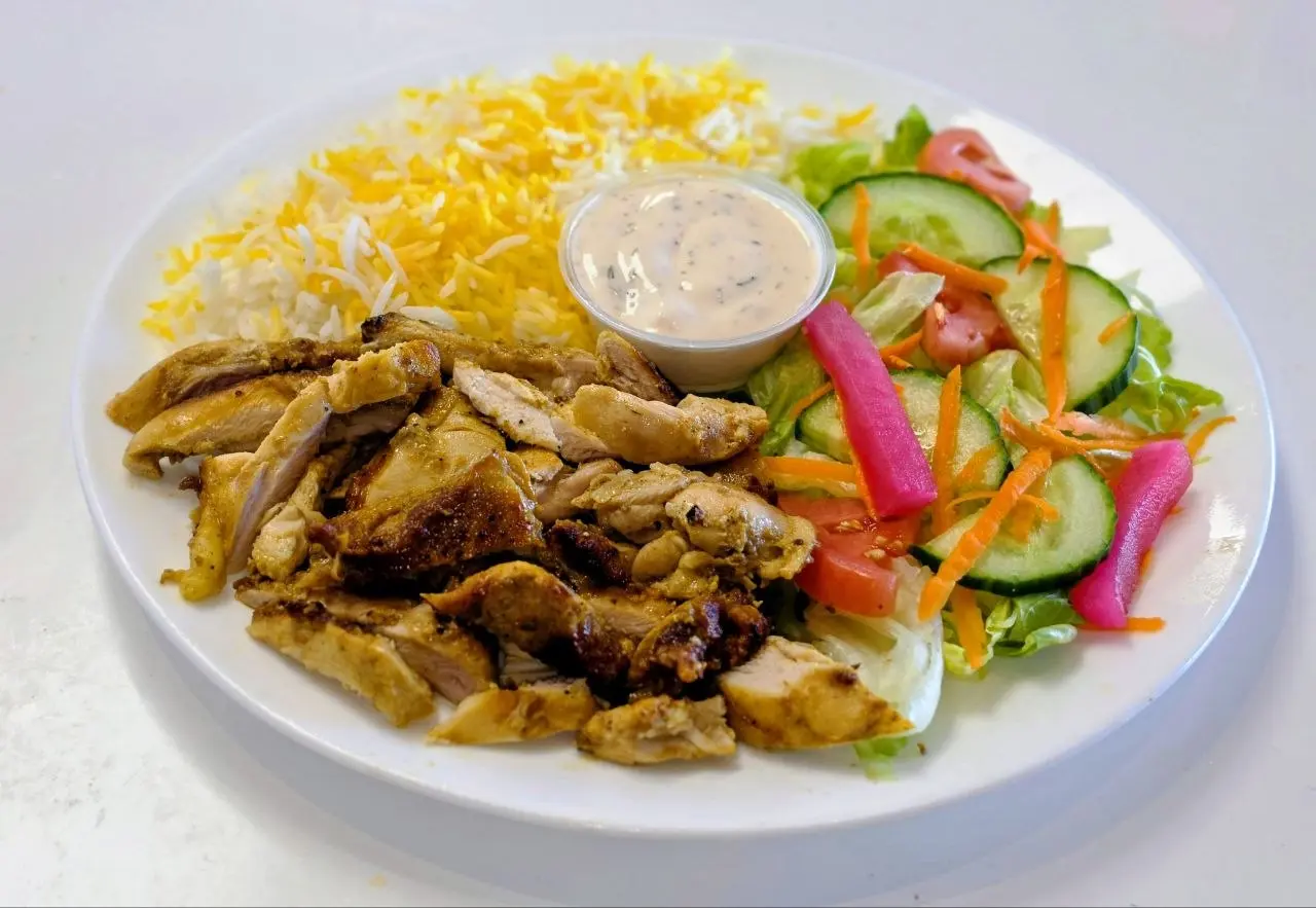 Shawarma Lunch Plate — Chicken