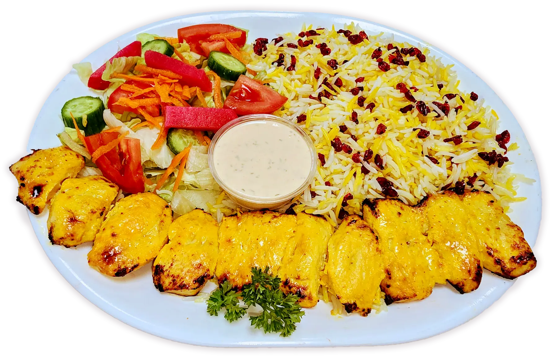 Royal Chicken — Barberry-mixed Rice with Chicken