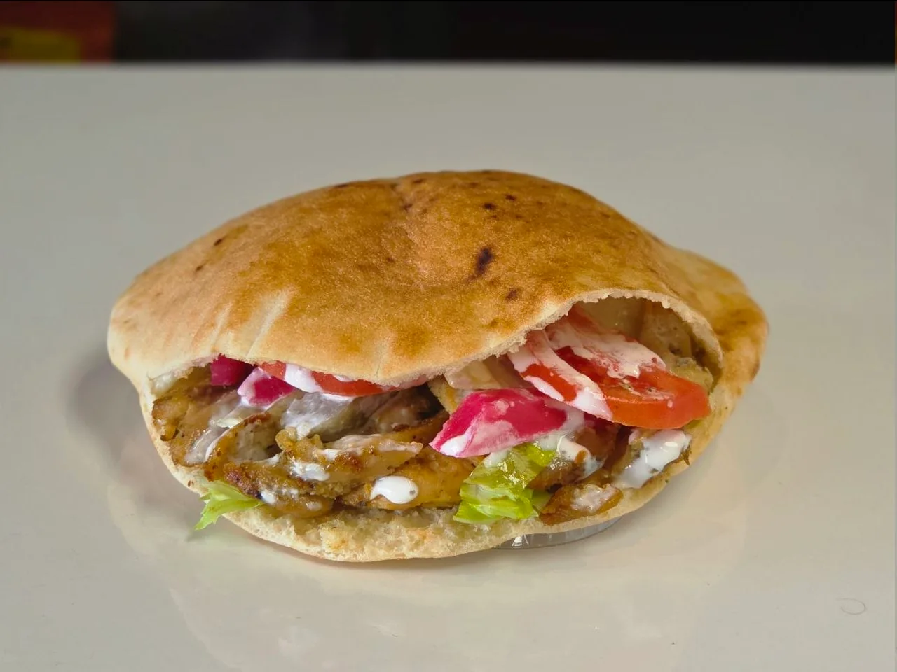 TOP KEBAB chicken pita pocket